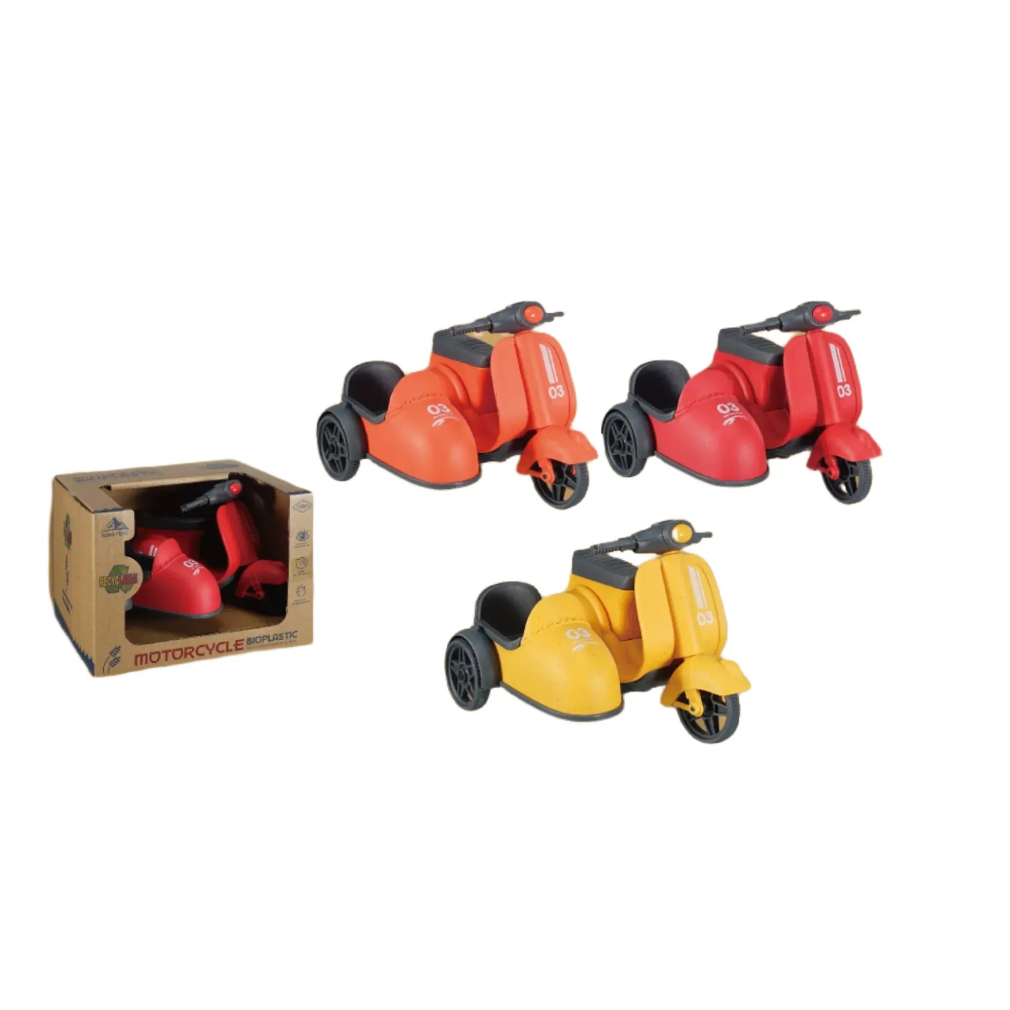 Motorcycle With Side Car Assorted – Toy Kingdom South Africa