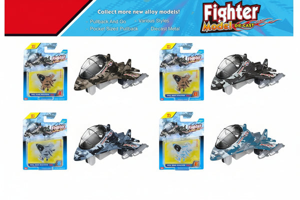 Assorted Alloy Pullback Small Fighter Jet – Toy Kingdom South Africa
