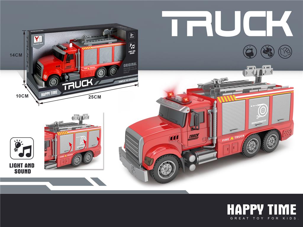 Happy Time Firefighter Truck – Toy Kingdom South Africa