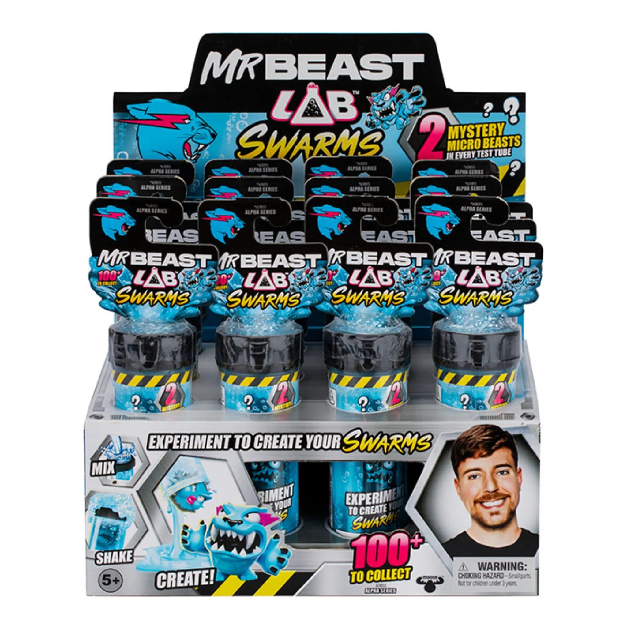 Mr Beast Lab Swarms Test Tube 2 Pack Assorted – Toy Kingdom South