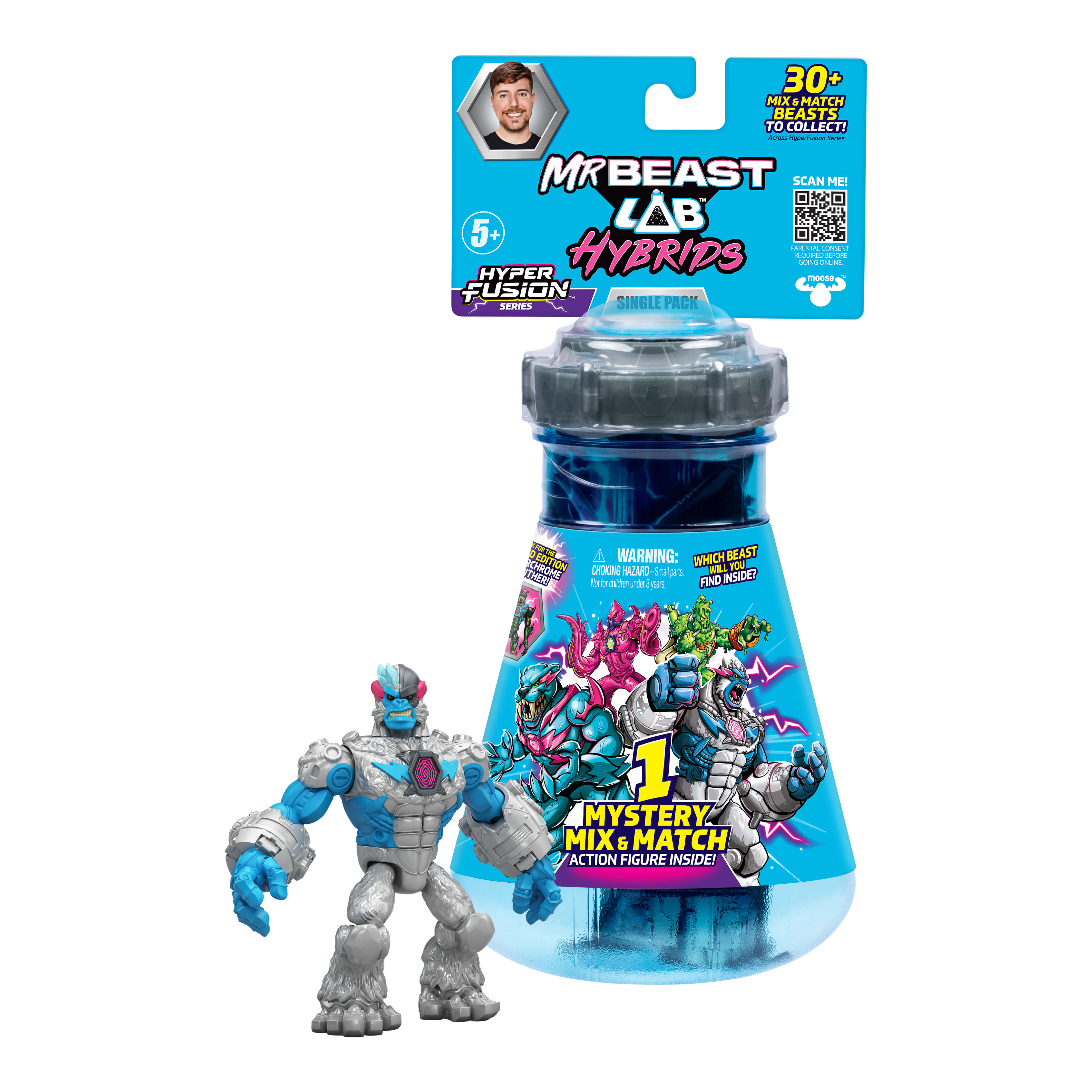 Mr Beast Lab Hybrid 1 Pack In CDU (Mix & Match) Assorted – Toy