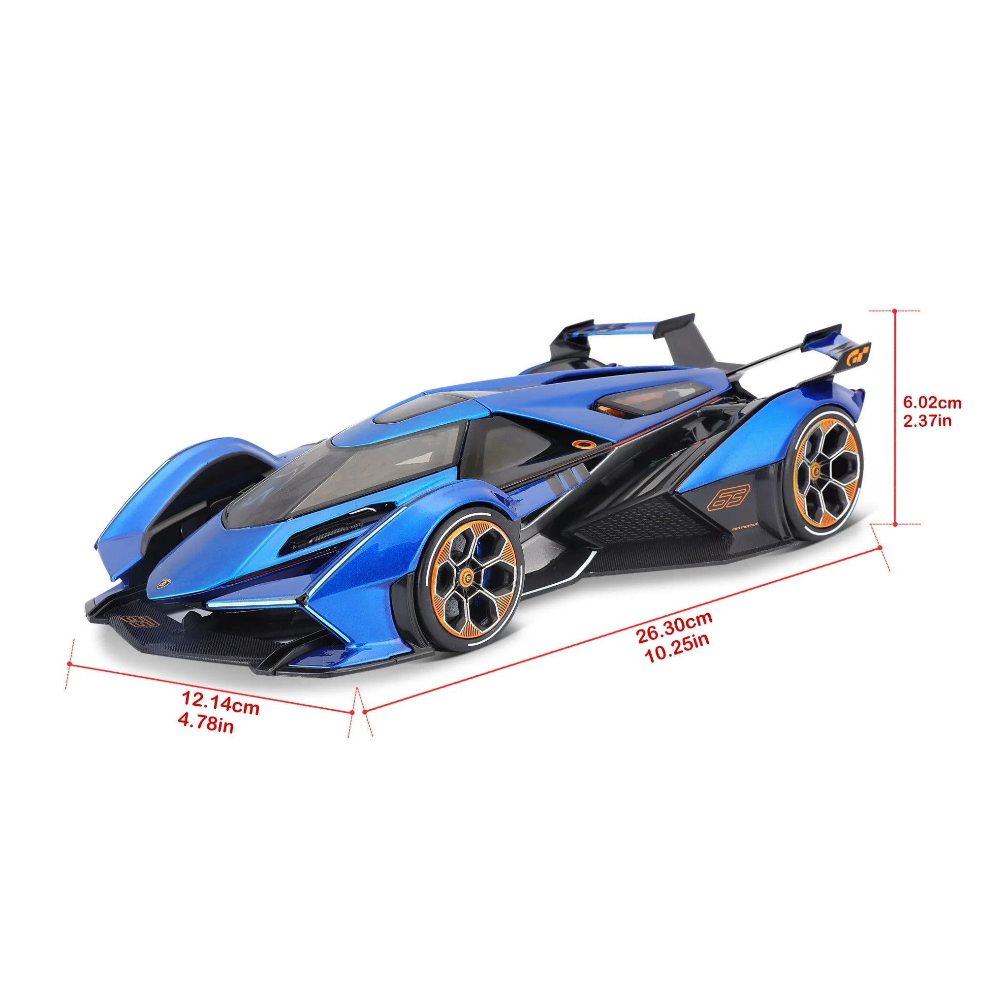 1:18 Lamborghini V12 Vision GT26cm Assortment – Toy Kingdom South
