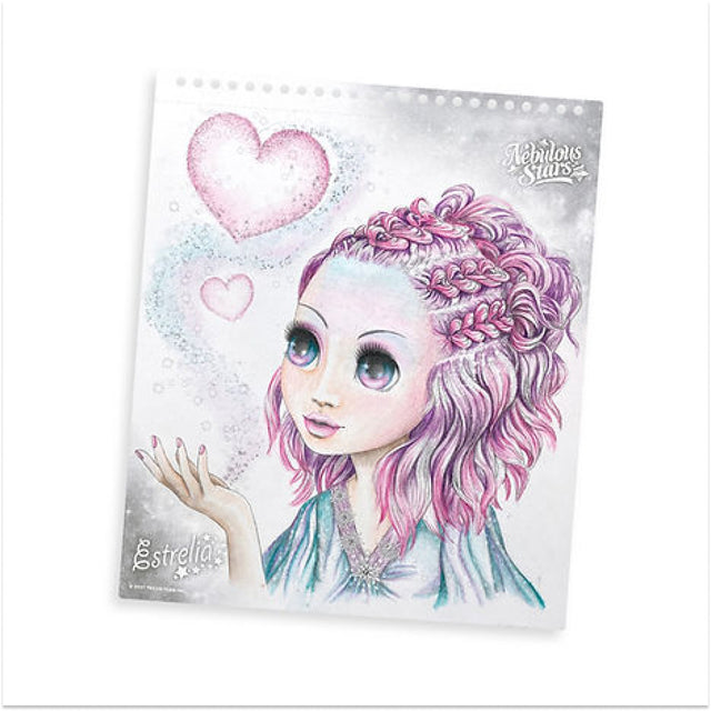 Nebulous Stars Watercoloring Book Set Estrelia