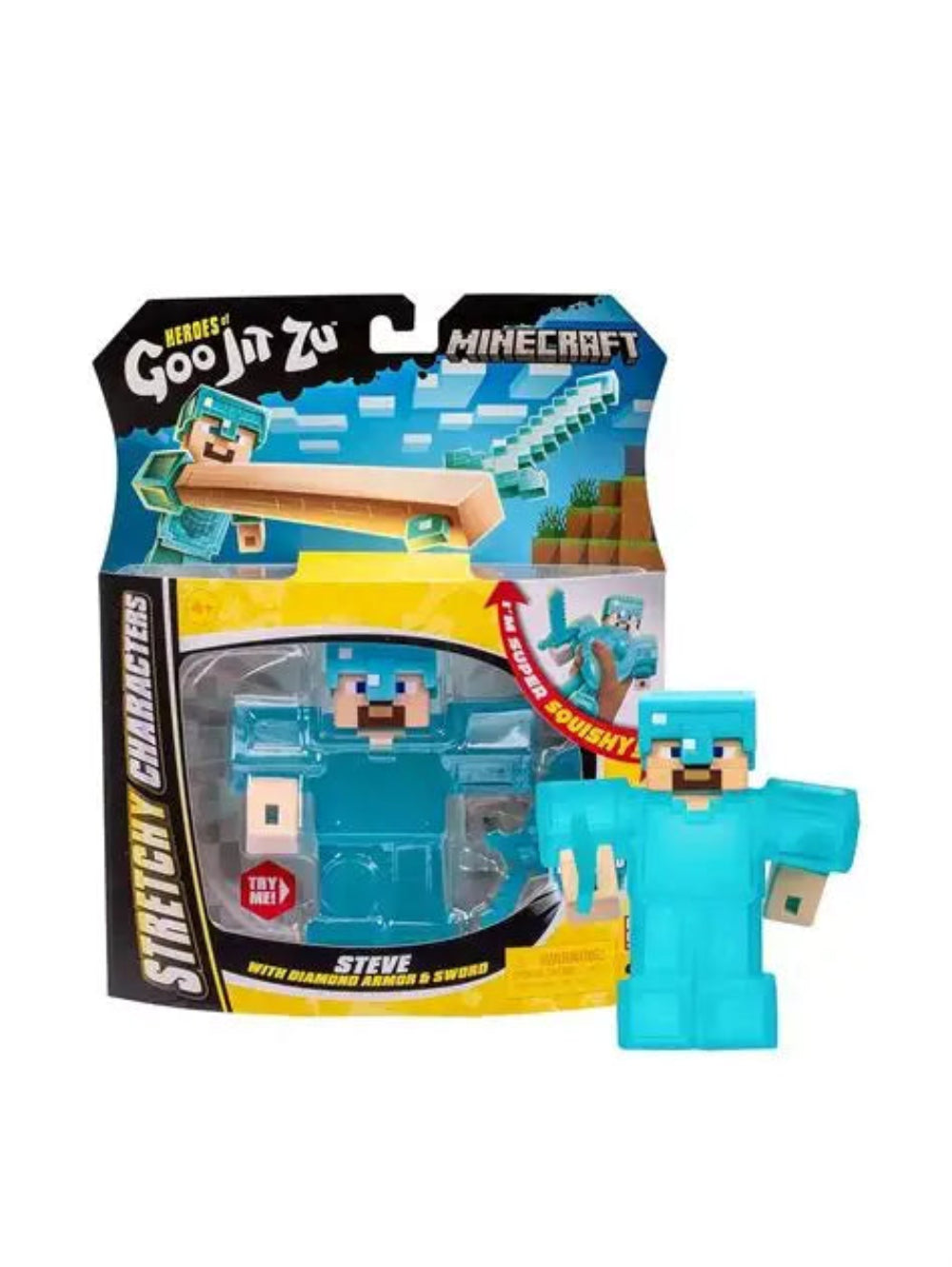 Goo Jit Zu Minecraft Assorted Stretchy Figures – Toy Kingdom South