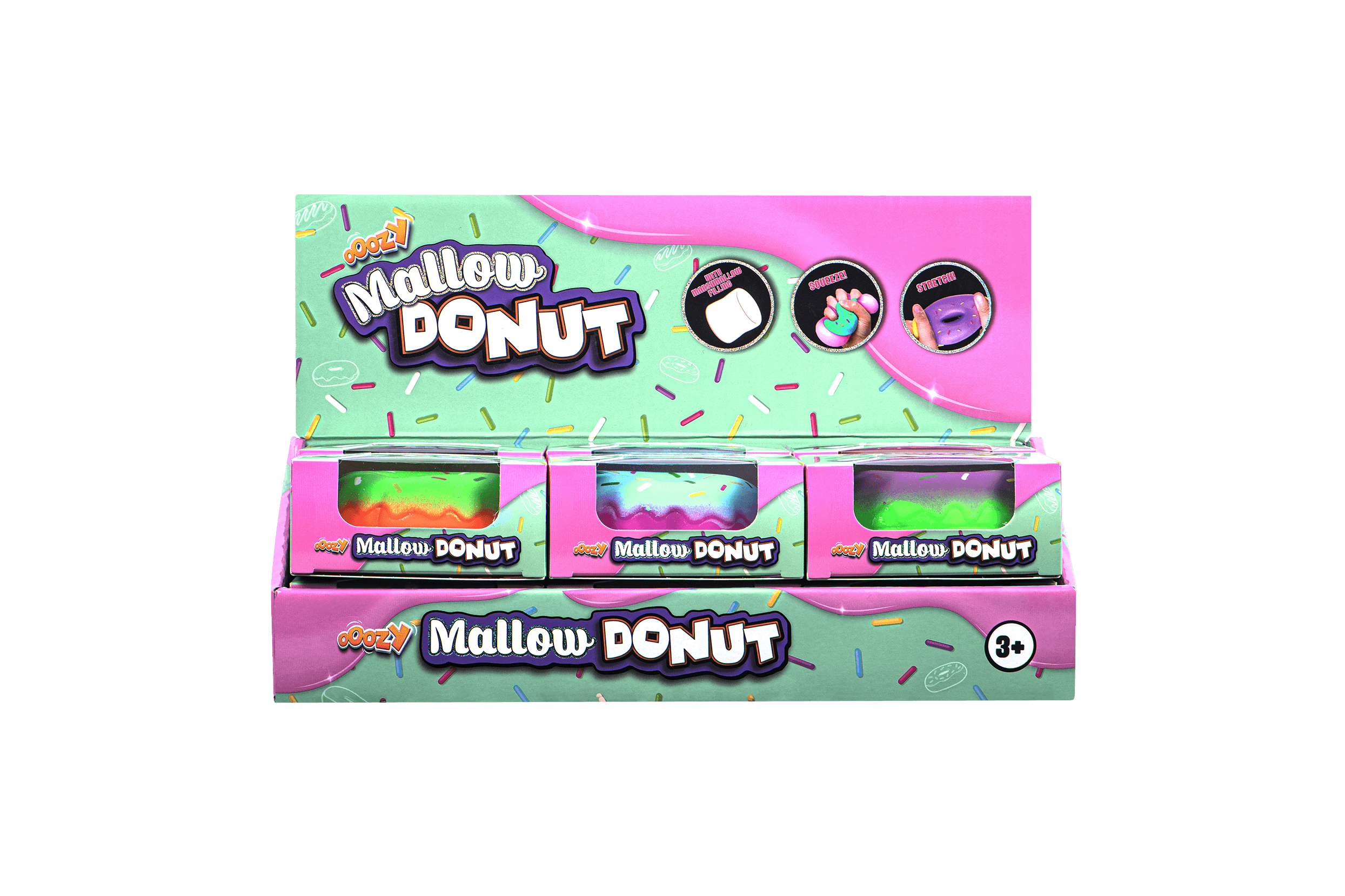 Ooozy Mallow Donut Assorted – Toy Kingdom South Africa