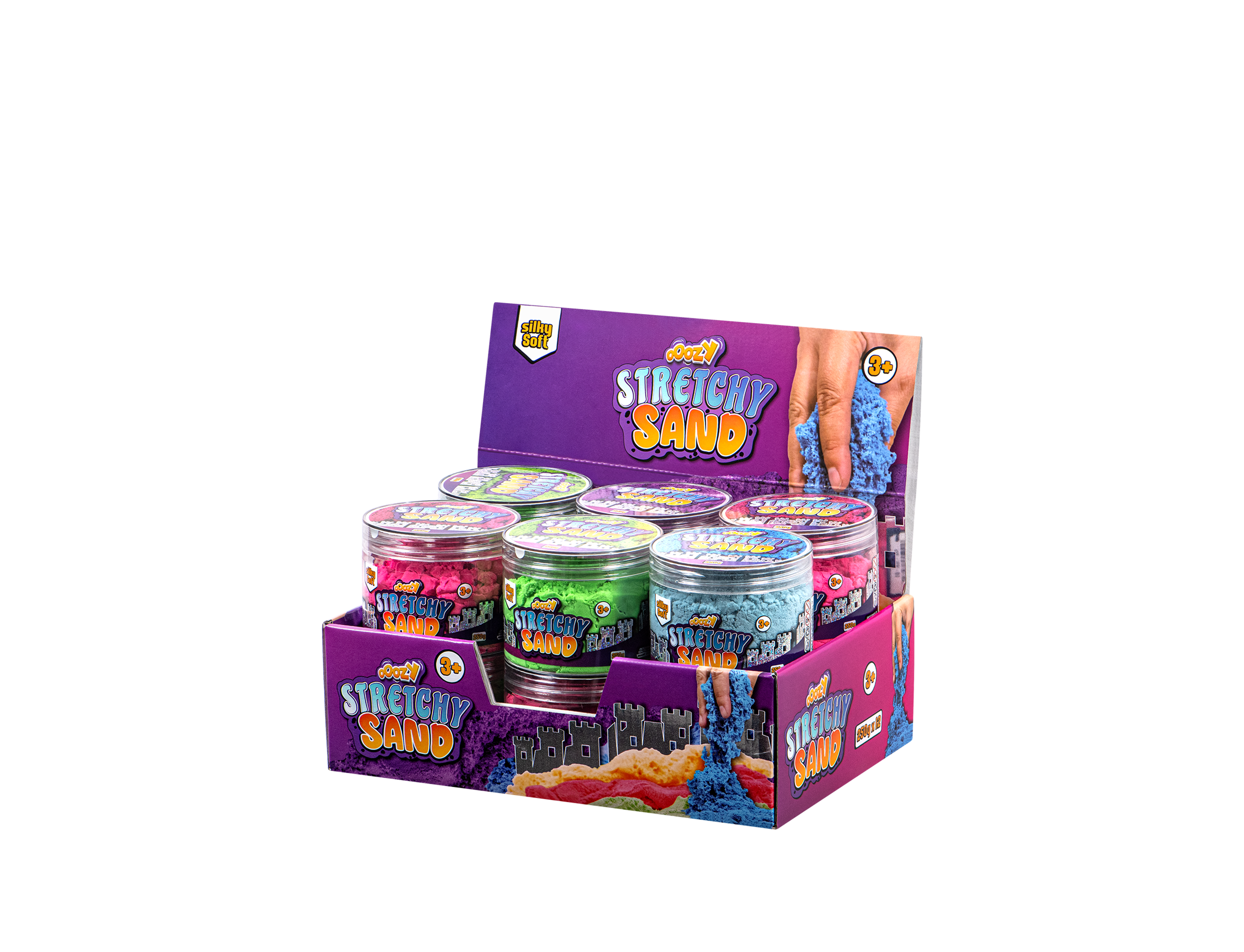 Ooozy Stretchy Sand 250g Assorted – Toy Kingdom South Africa