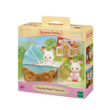 Sylvanian Families Chocolate Rabbit Twins 2023 Version