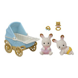 Sylvanian Families Chocolate Rabbit Twins 2023 Version