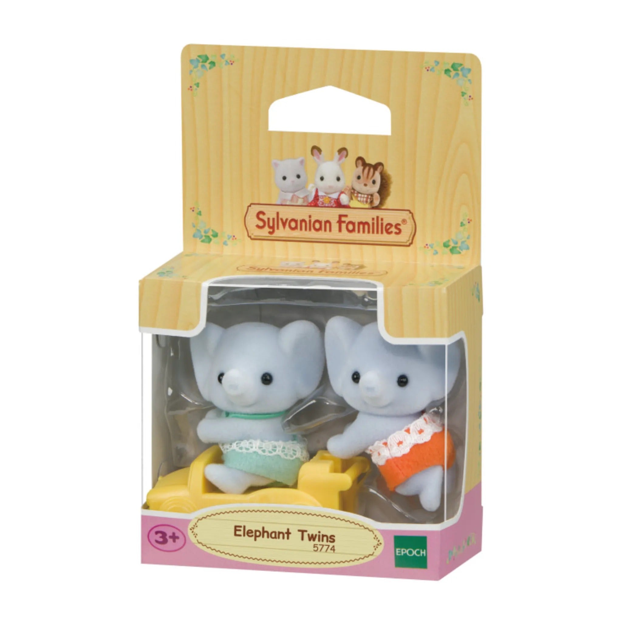 thumbnail image 2 of Sylvanian Families Baby Elephant Twin Set – Calico Critters By Epoch 2 of 5