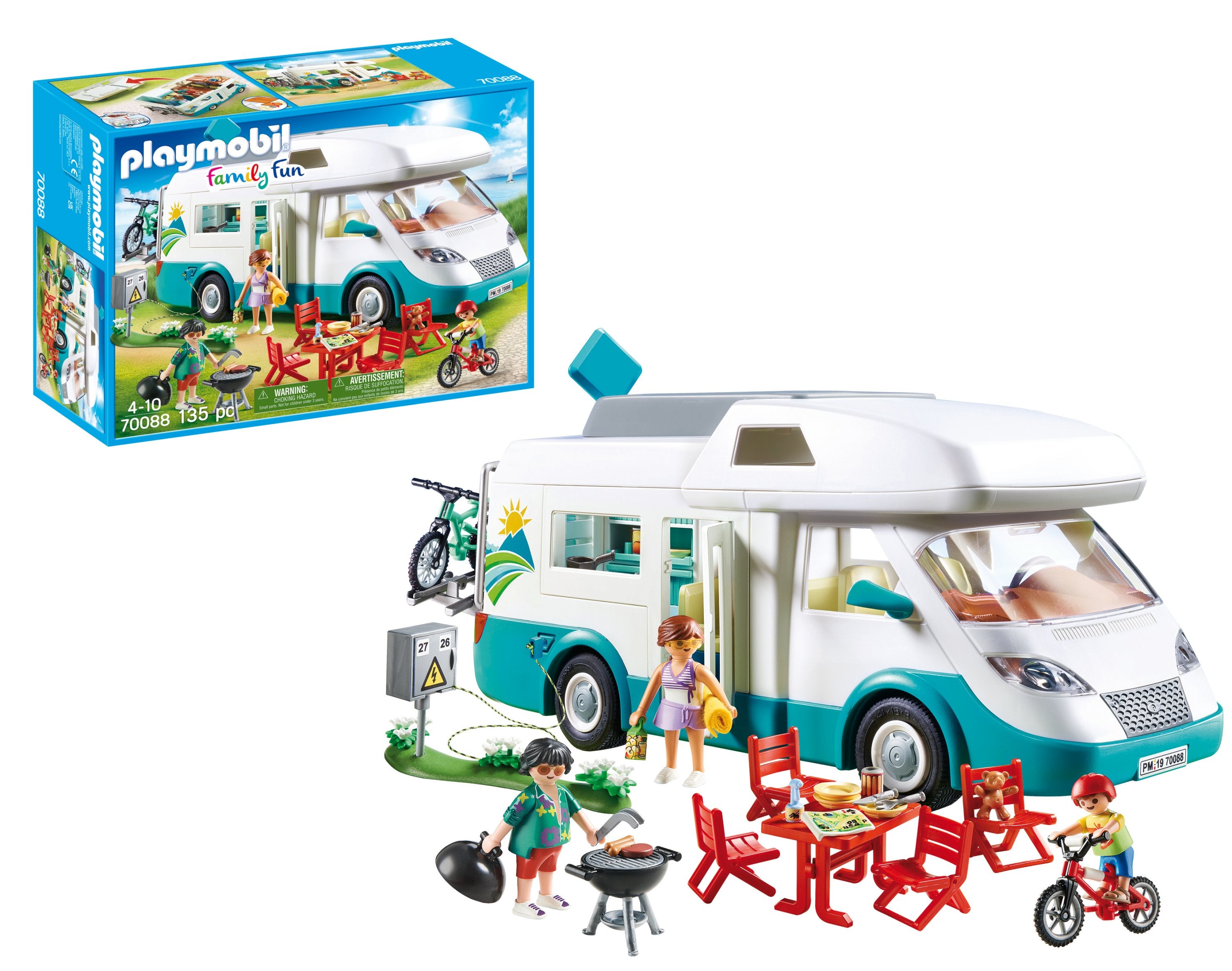 Playmobil Family Camper - 135 Pieces – Toy Kingdom South Africa