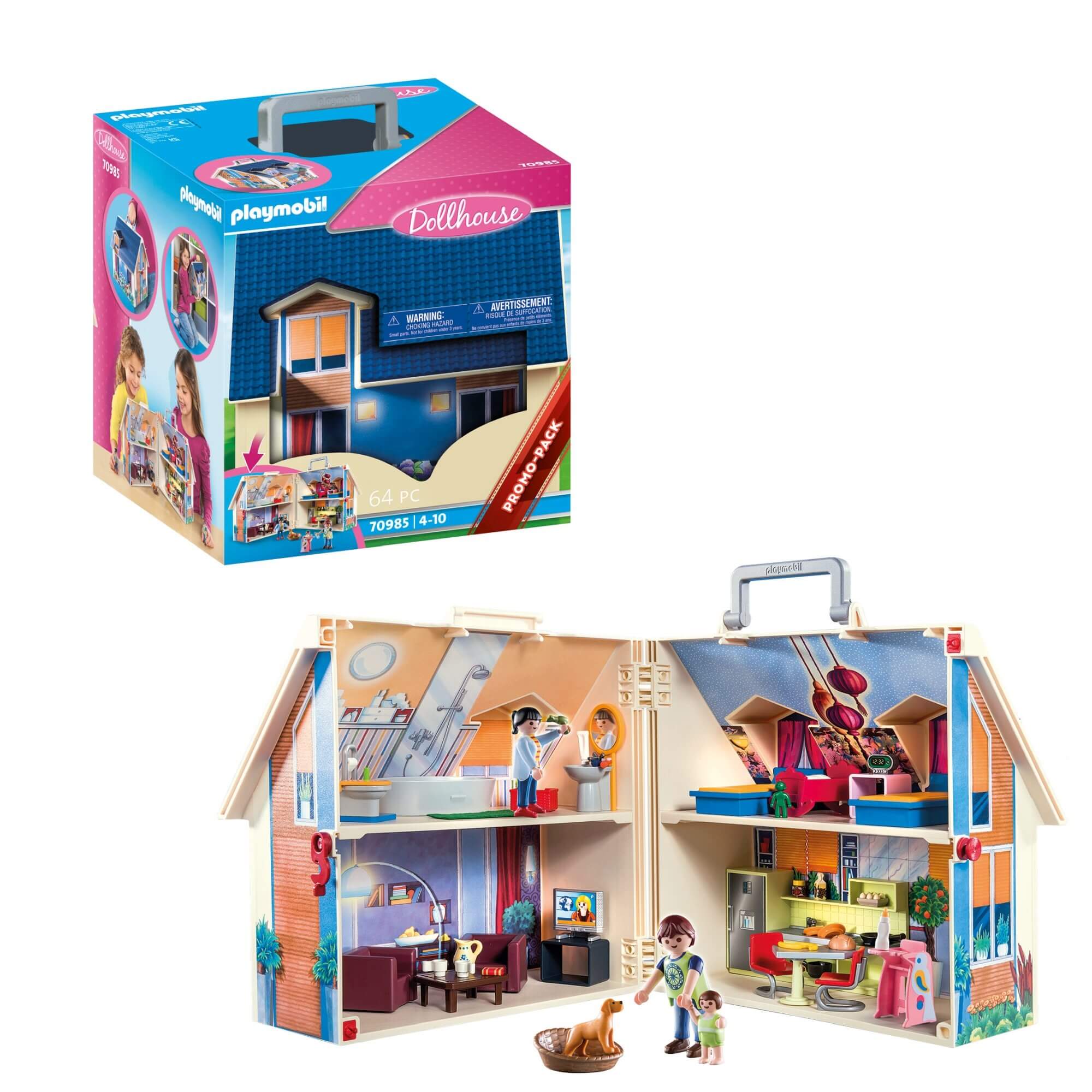 Playmobil Take Along Dollhouse - 64 Pieces – Toy Kingdom South Africa
