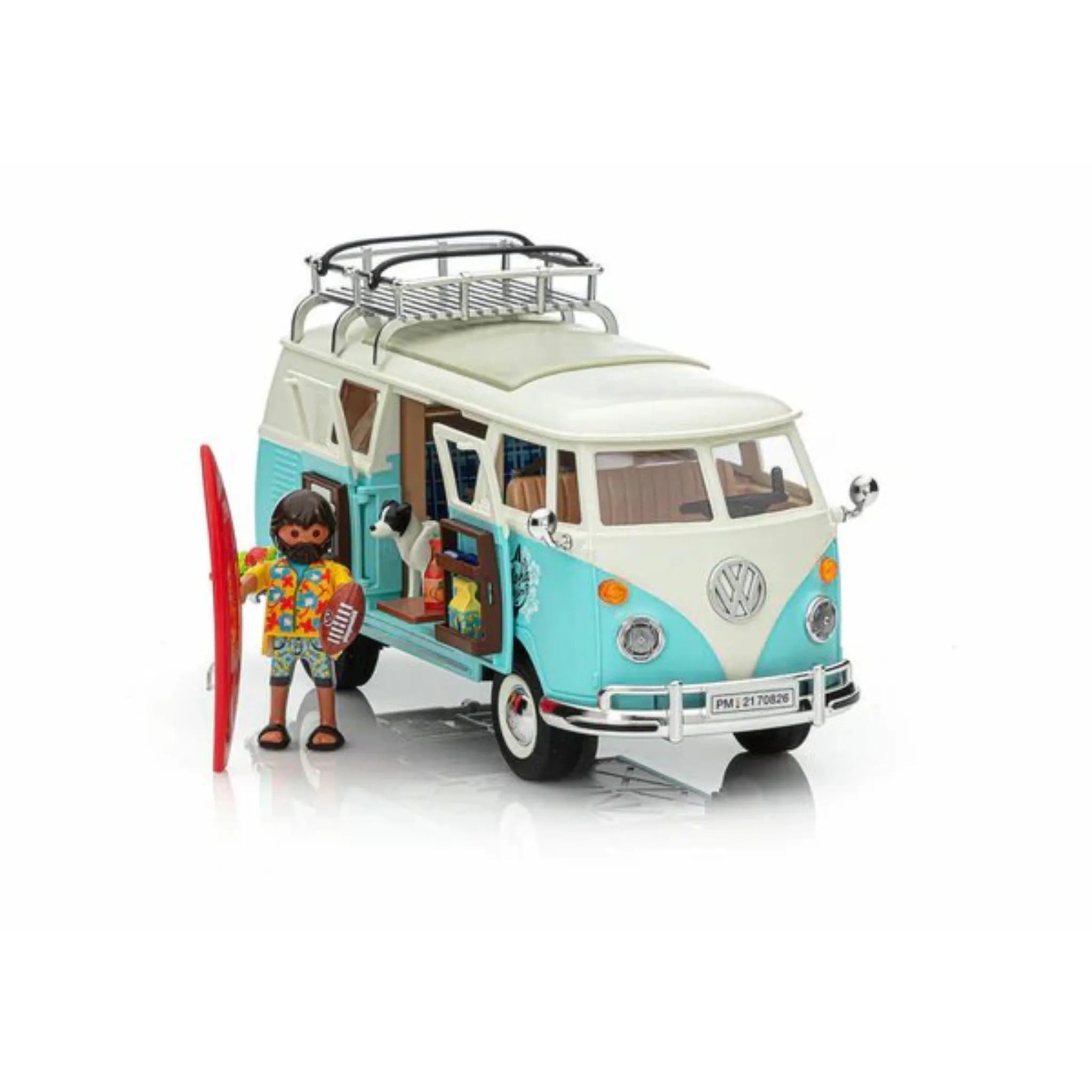 2x PLAYMOBIL Volkswagen T1 Camping Bus - Édition spéciale - 70826