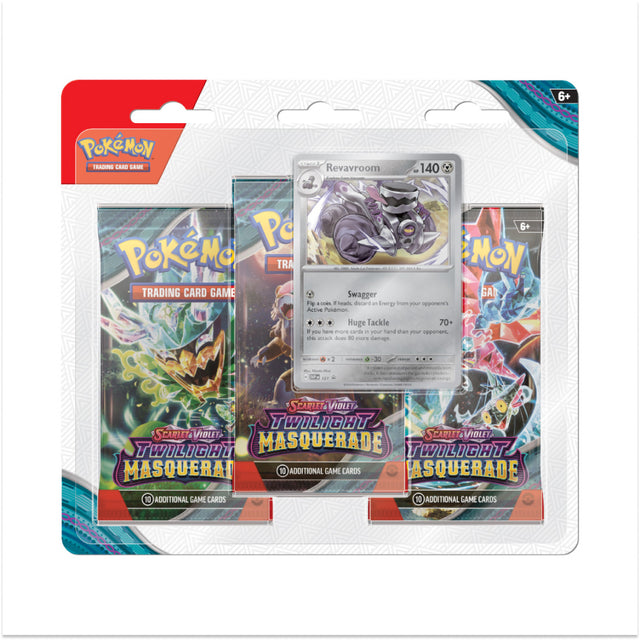 Pokemon: Scarlet & Violet 6 - 3 Pack Blister