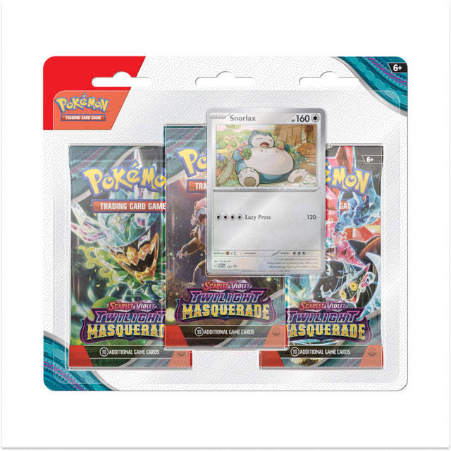 Pokemon: Scarlet & Violet 6 - 3 Pack Blister