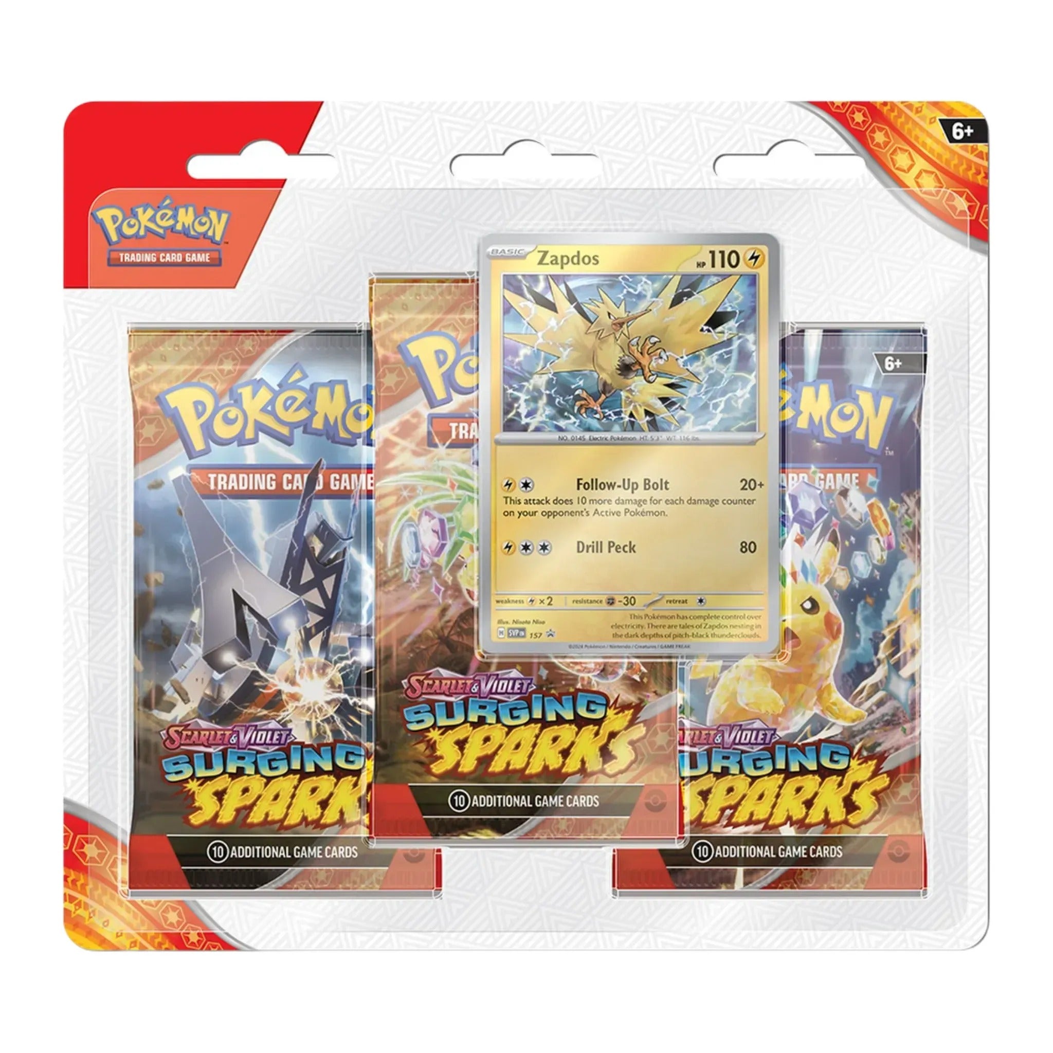 Pokemon SV 8 - 3 Pack Blister Assorted Toy Kingdom South Africa Pokemon SV 8 - 3 Pack Blister Assorted Toy Kingdom South Africa
