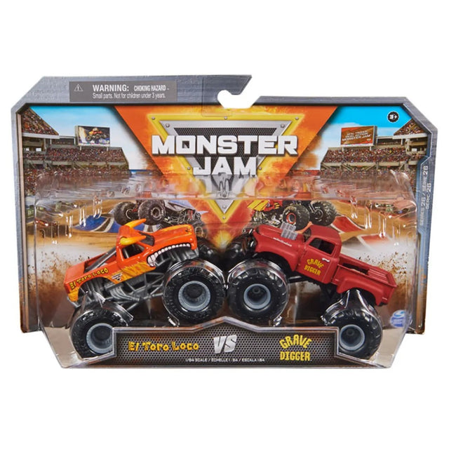 Monster Jam 1:64 2Pack Assorted