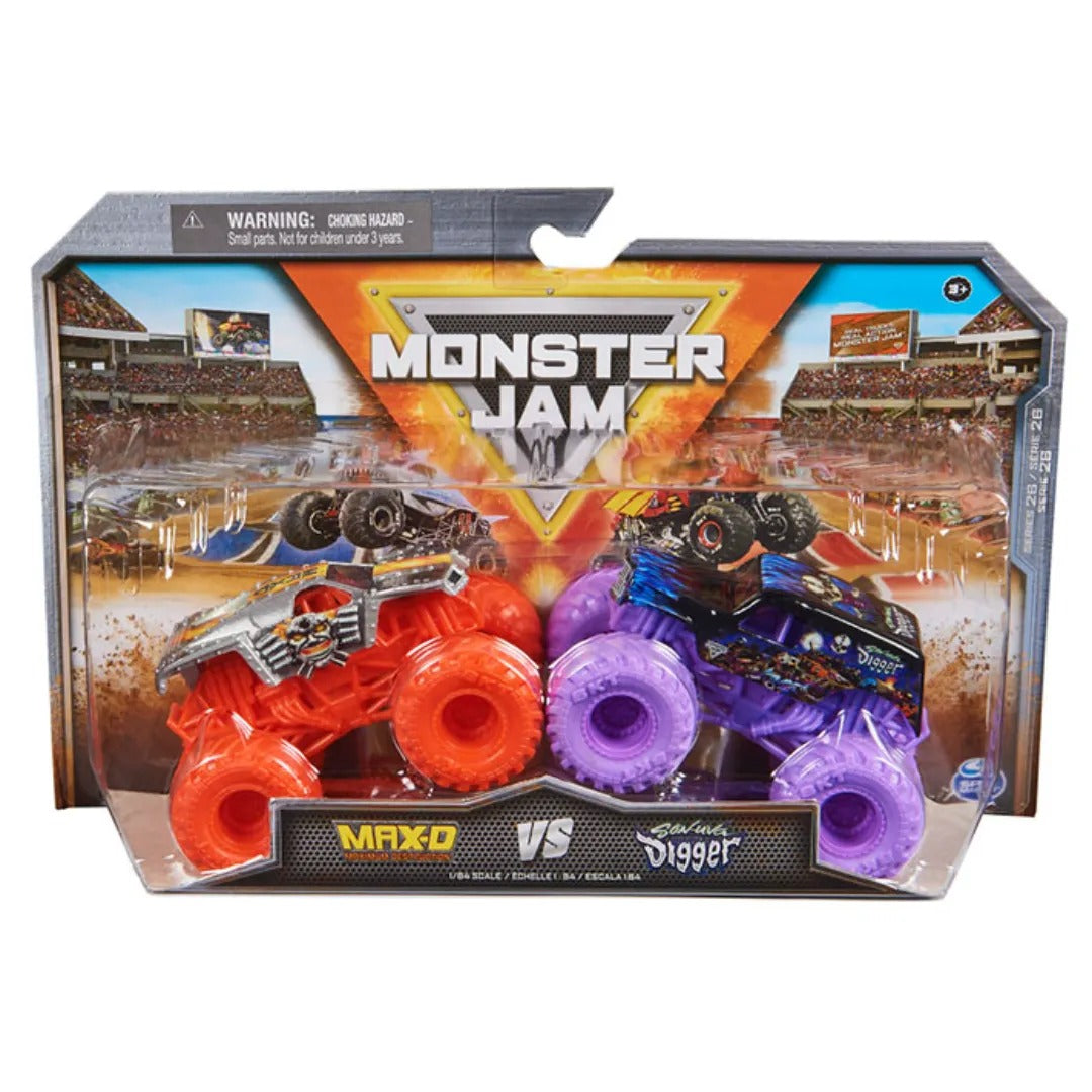 Monster Jam 1:64 2 Pack Assorted – Toy Kingdom South Africa