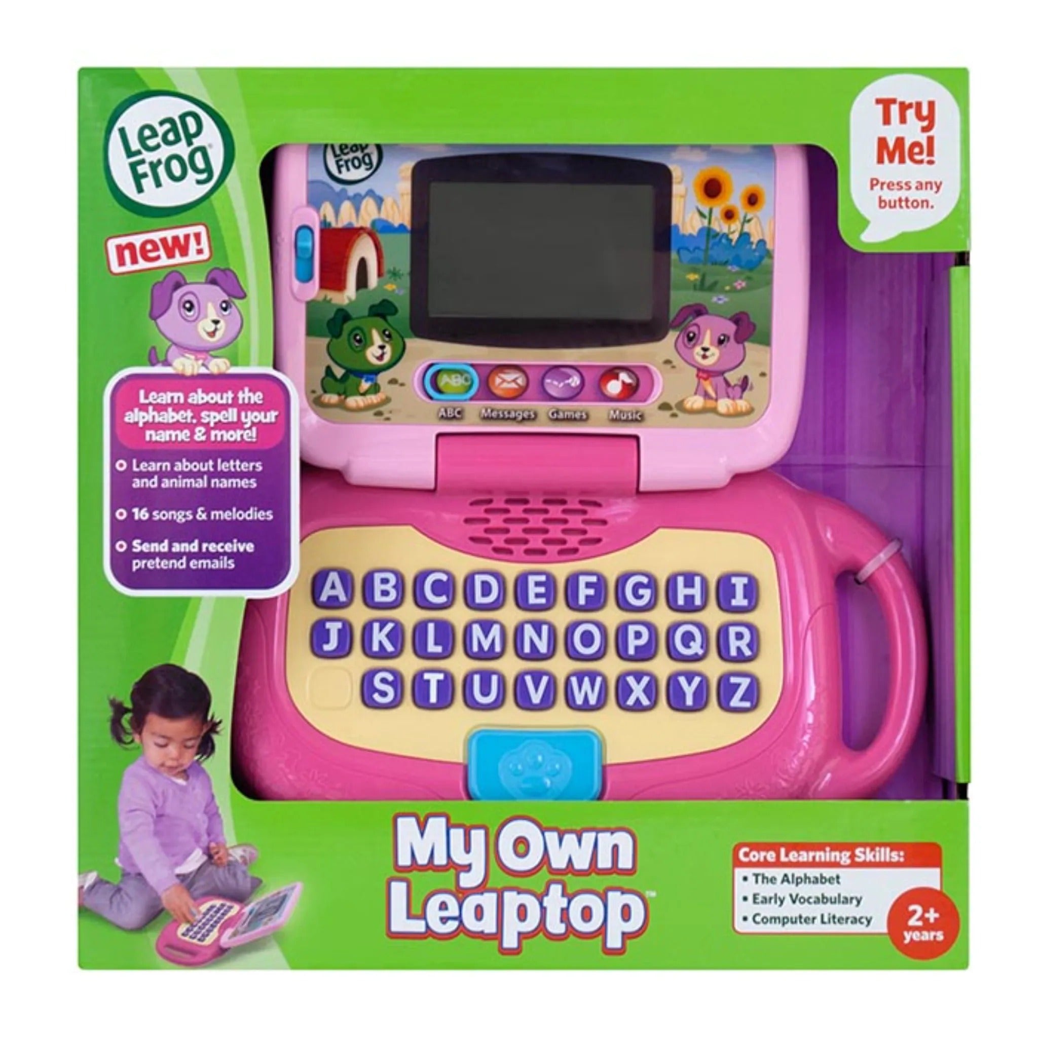 LeapFrog My Own Leaptop (Pink) – Toy Kingdom South Africa