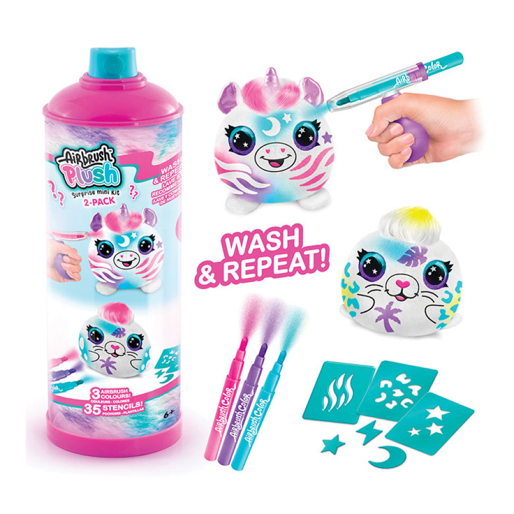 Style 4 Ever 2-Pack Mini Airbrush Assorted – Toy Kingdom South Africa