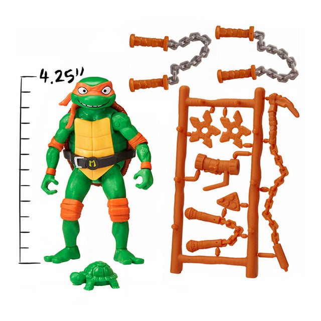 Teenage Mutant Ninja Turtles Movie Basic Figures - 4 Assorted Turtles