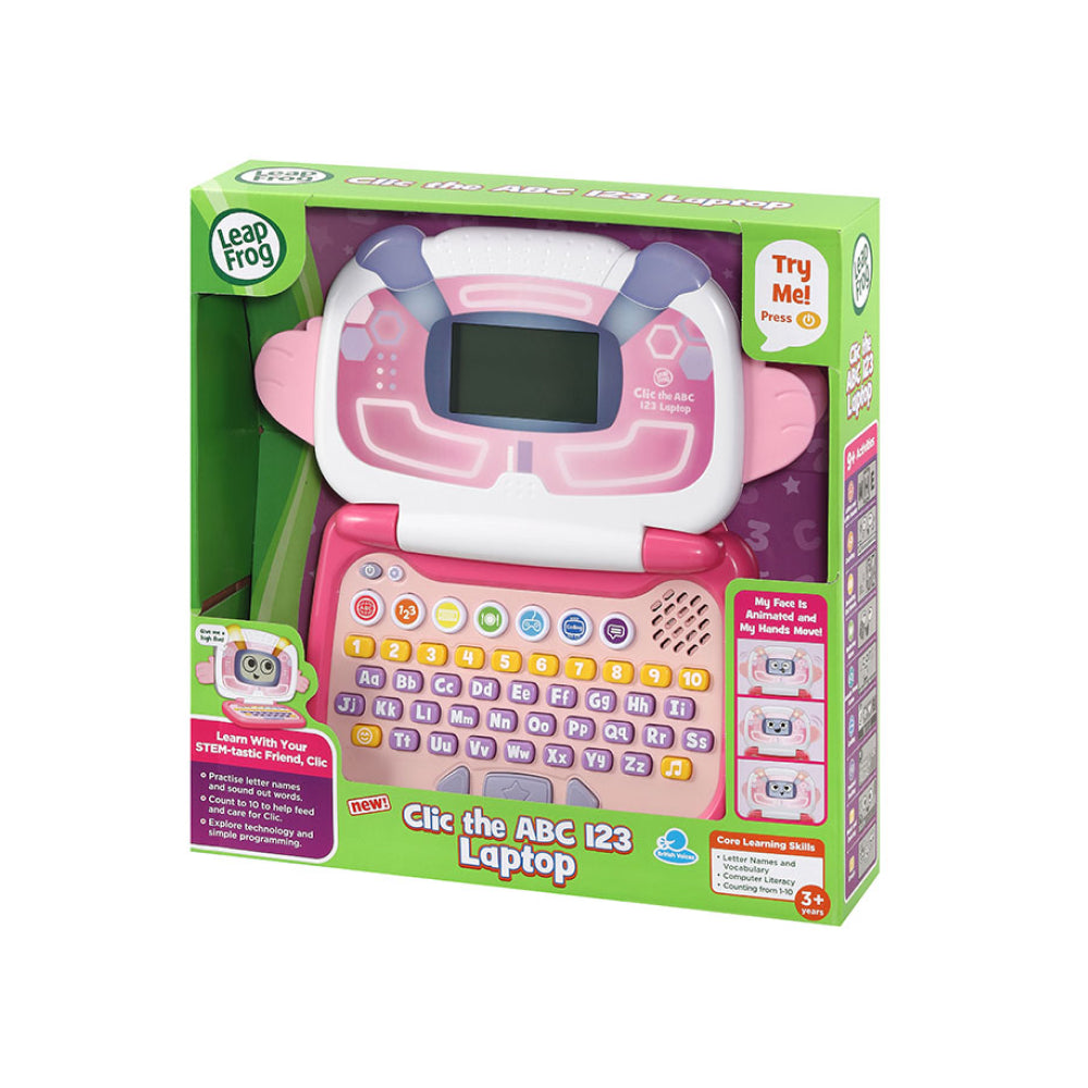 Leapfrog Clic ABC 123 Laptop Violet – Toy Kingdom South Africa