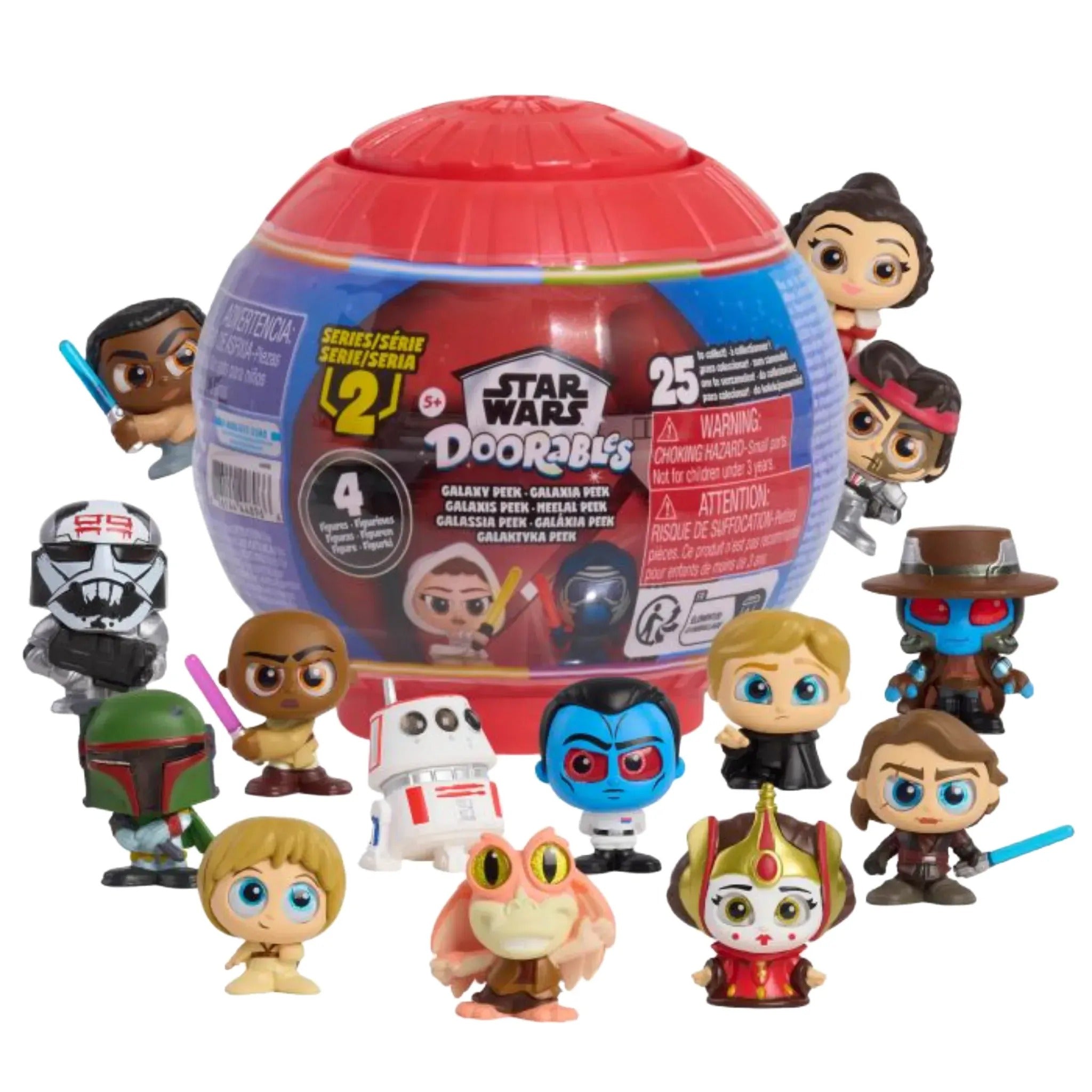 Disney Doorables Star Wars Galaxy Peek 4 Mystery Figures – Toy