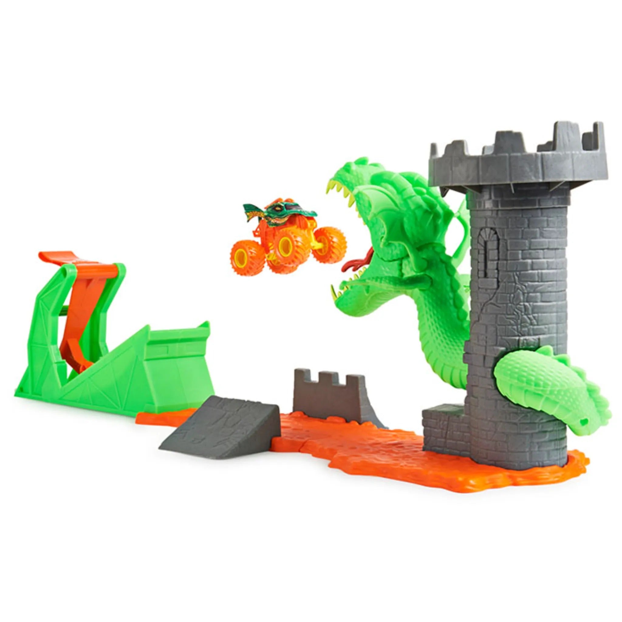 Monster Jam 1:64 Scale Dragon Stunt Playset – Toy Kingdom South Africa