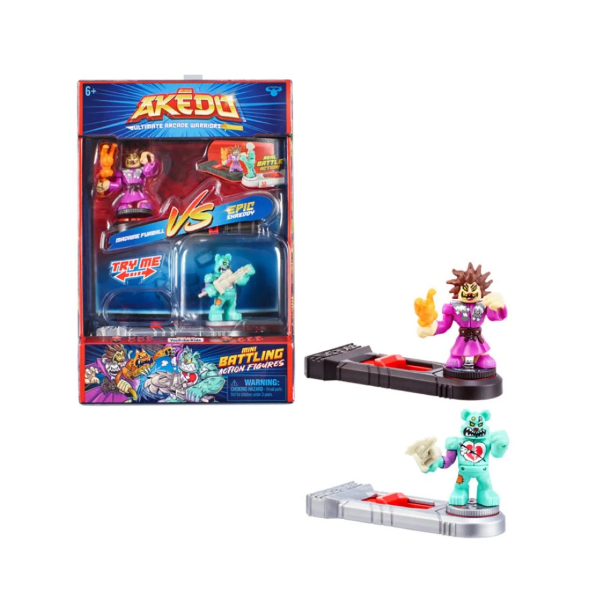 Akedo Versus 2 Pack Assorted – Toy Kingdom South Africa