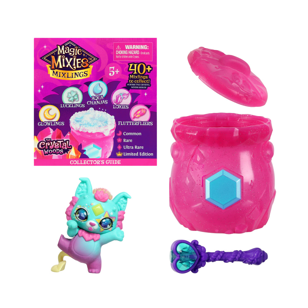 Magic Mixies Mixlings Camión De Pociones Mágicas | Juguete Transformable Con Caldero Efervescente, Incluye Figura Exclusiva
