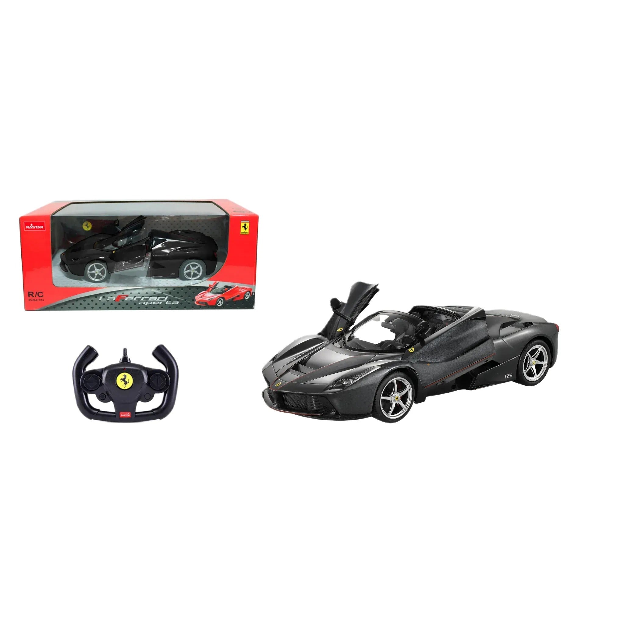 Rastar R/C 1:14 Ferrari Aperta Drifting Black – Toy Kingdom South