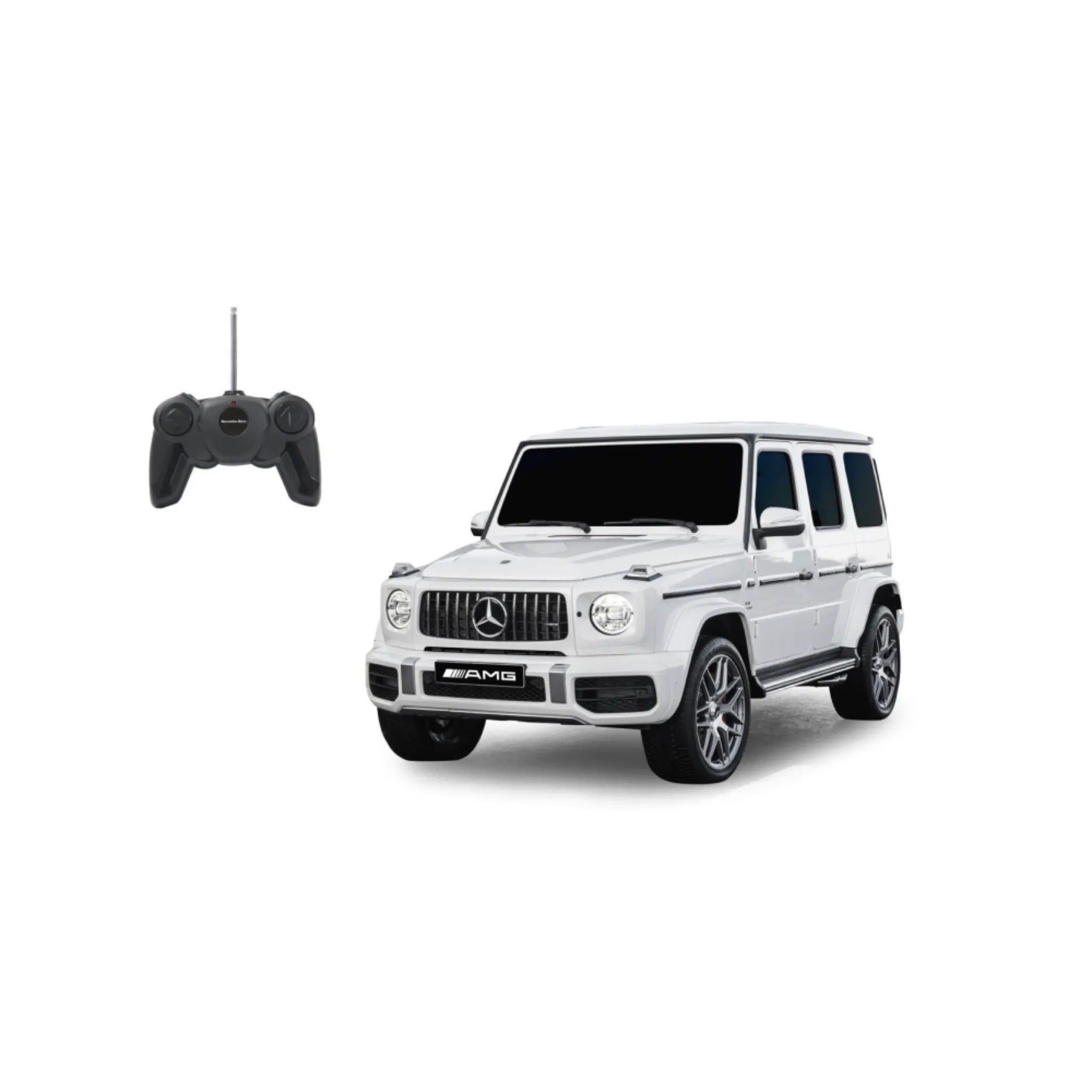 Rastar Remote Control 1:24 Mercedes G63 AMG White – Toy Kingdom