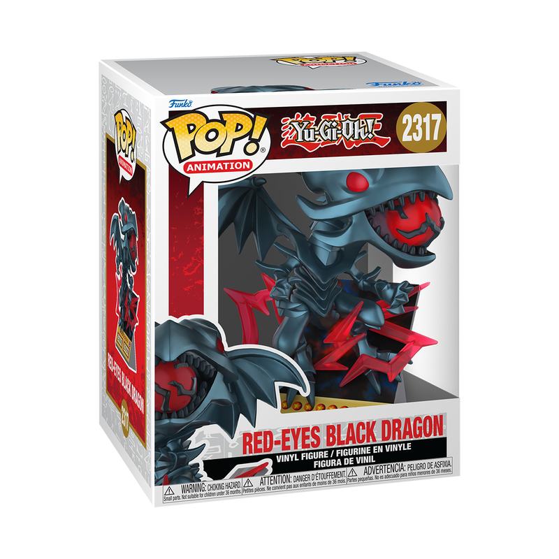 Funko Pop! Animation: Premium Yu-Gi-Oh! Red-Eyes Black Dragon