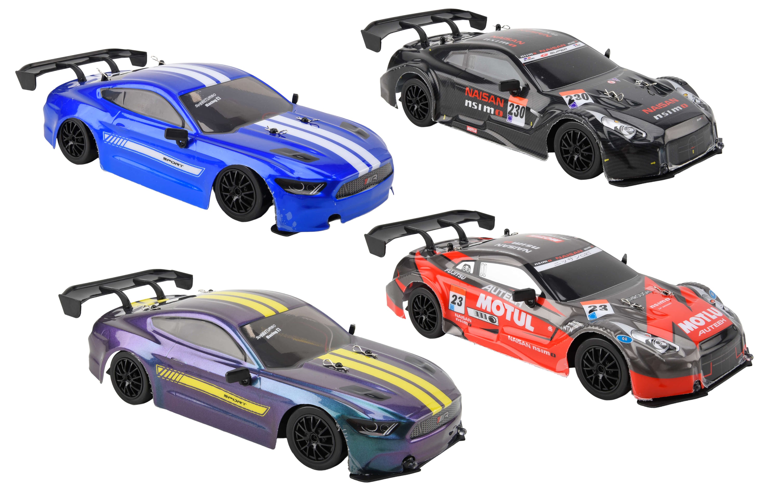 Assorted Remote Control 1/16 Scale Drift Car 29cm – Toy Kingdom