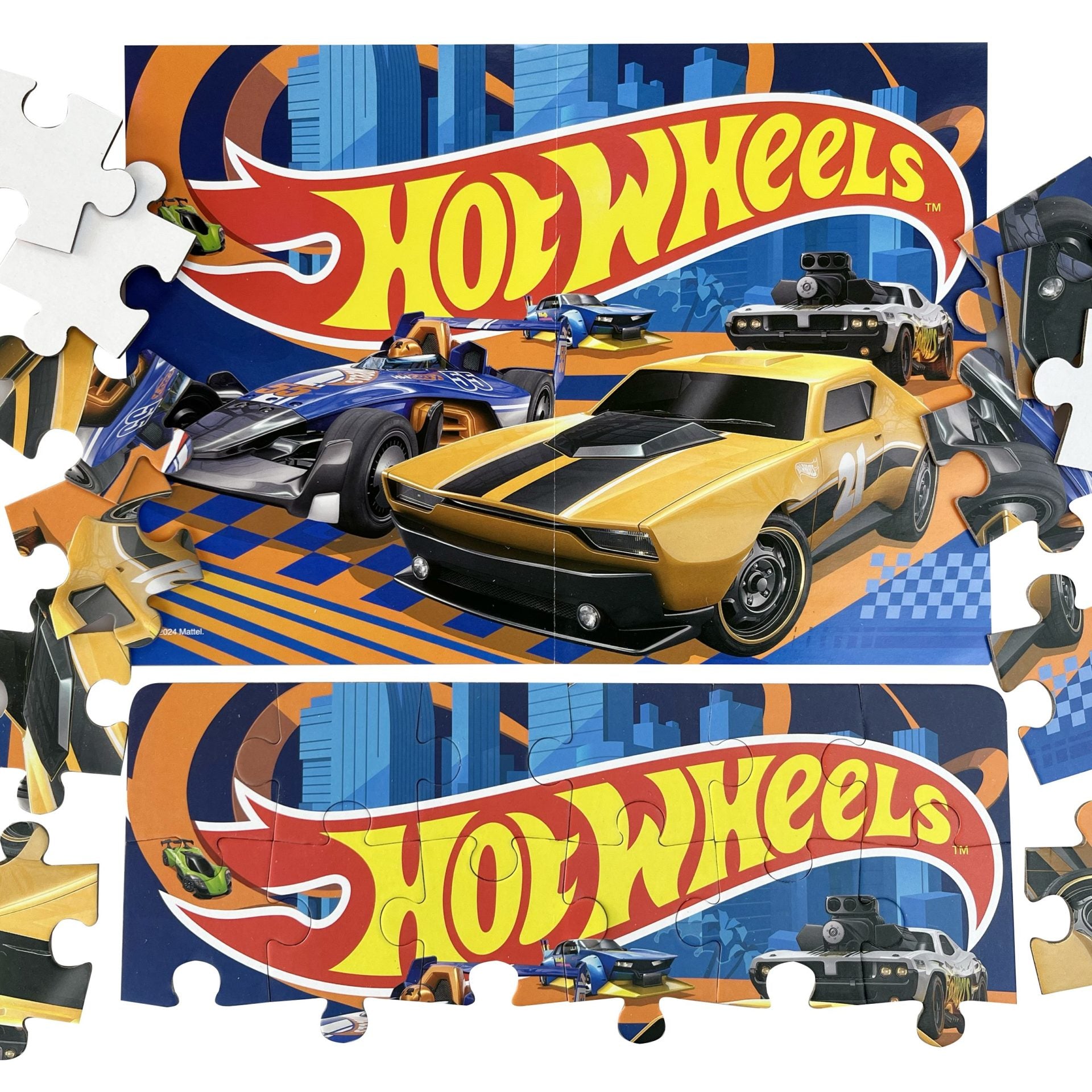 Hot Wheels Starting Line 24 Piece Puzzle – Toy Kingdom South Africa