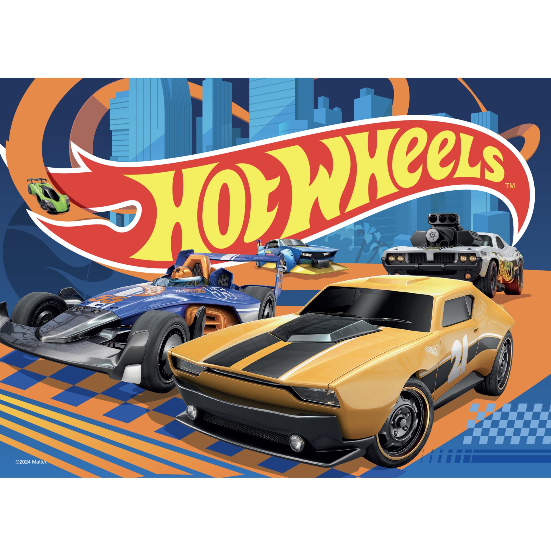 Hot Wheels Starting Line 24 Piece Puzzle – Toy Kingdom South Africa