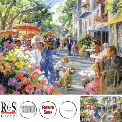 Flower Shop Jigsaw Puzzle - 1500 Pieces – Toy Kingdom South Africa