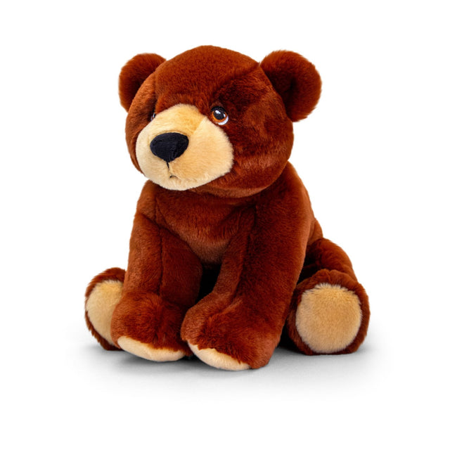 25Cm Keeleco Brown Bear