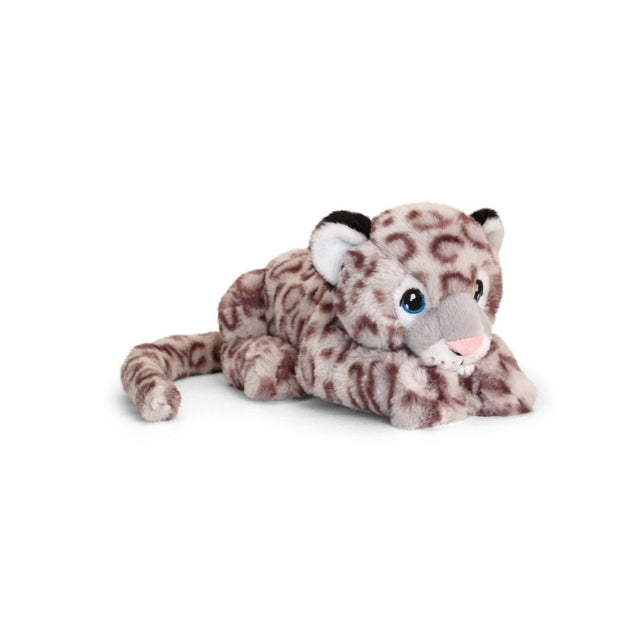 25Cm Keeleco Snow Leopard