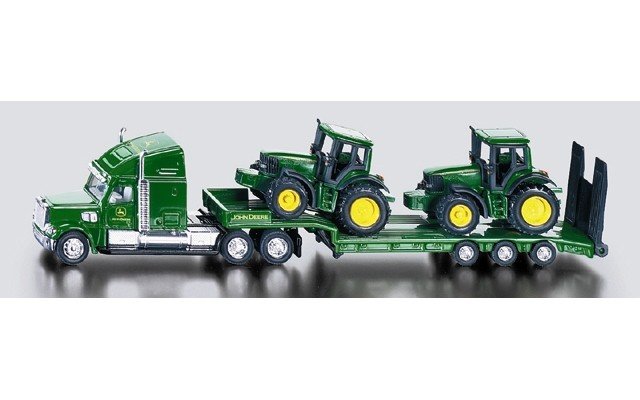 Siku 1/87 Low Loader With John Deere Tractor