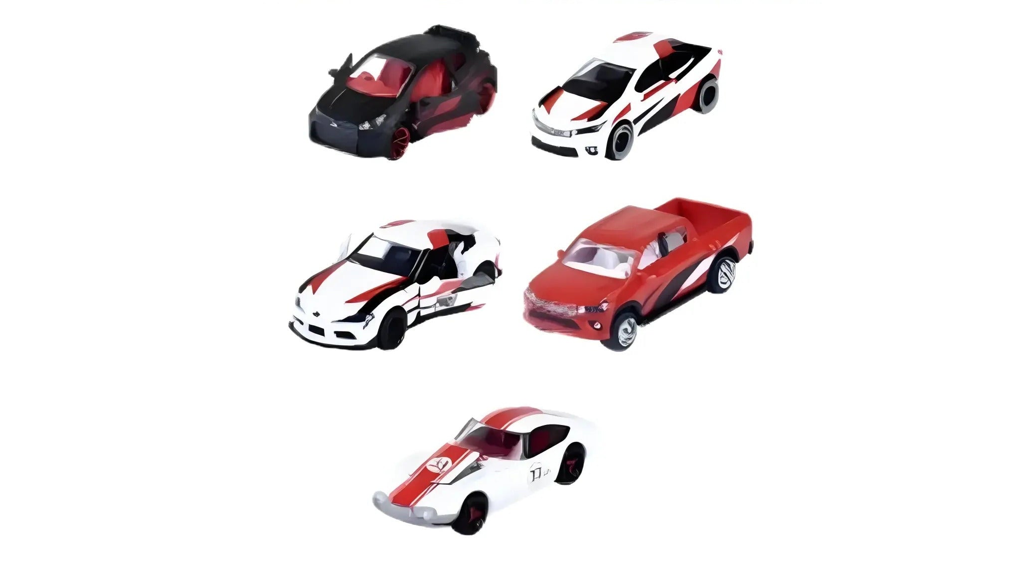 Majorette Toyota Racing Toy Cars Gift Set with 5 Cars – Toy
