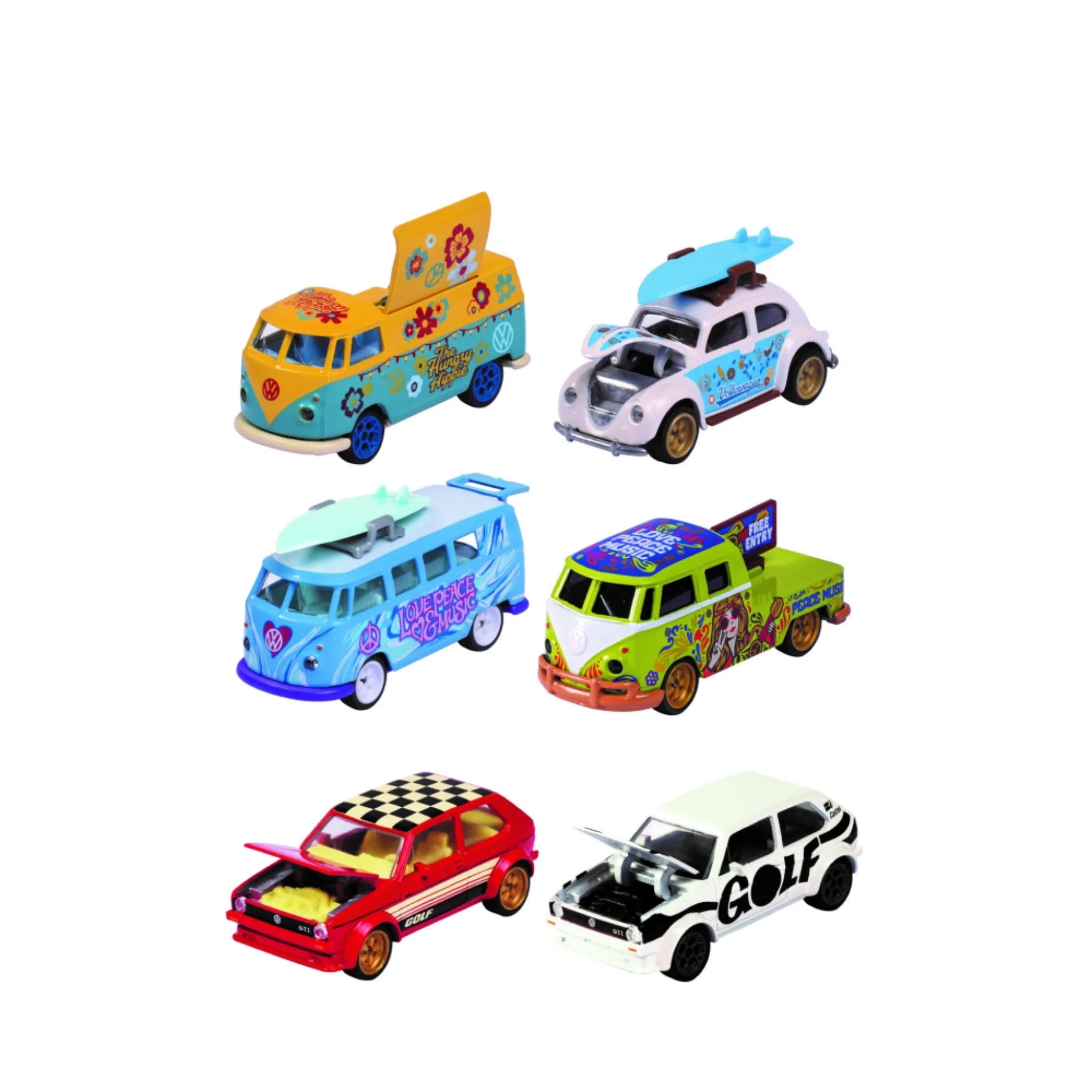 Majorette VW Originals Deluxe Cars 6 Assorted – Toy Kingdom South