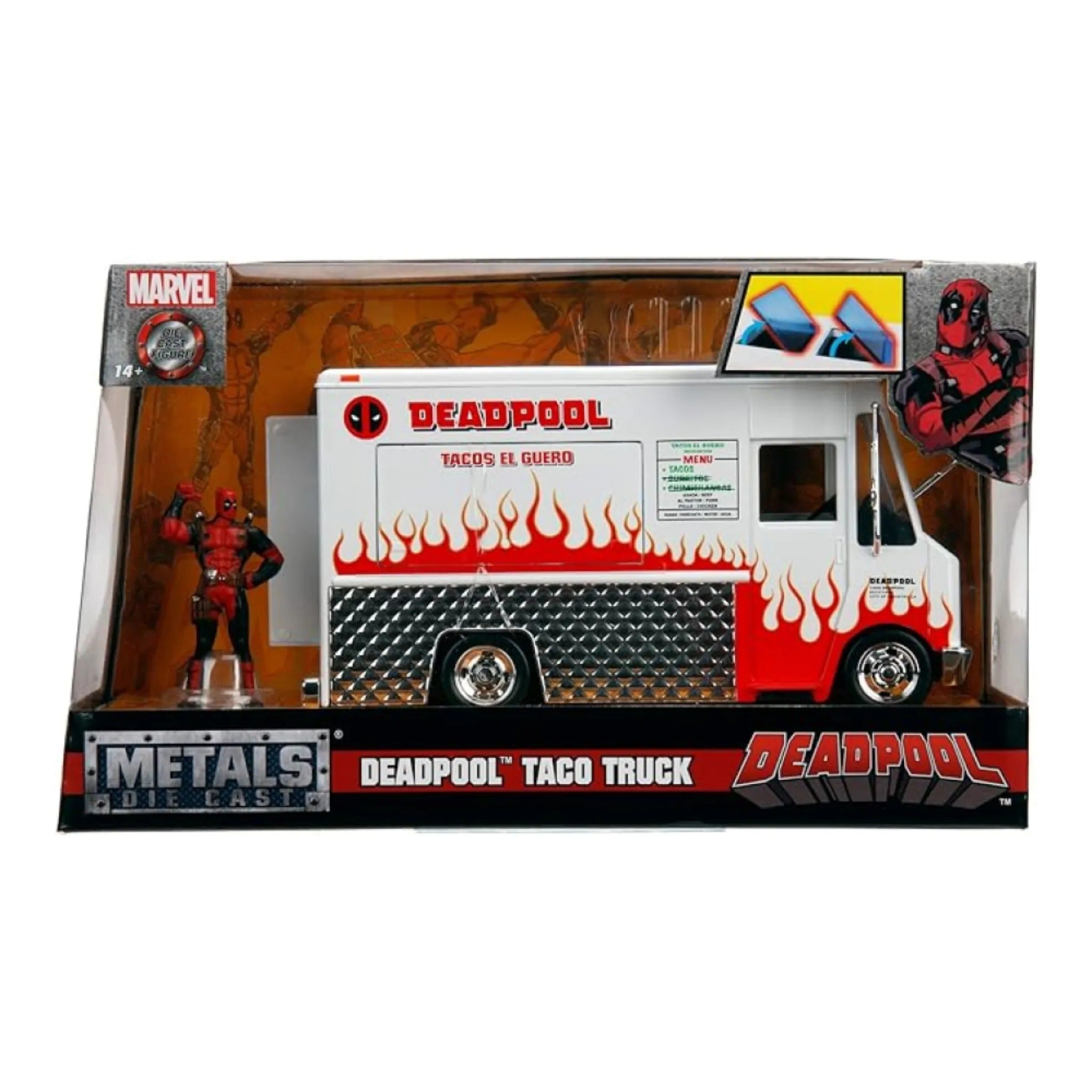 Jada Deadpool Taco Truck With Deadpool Figure – Toy Kingdom South