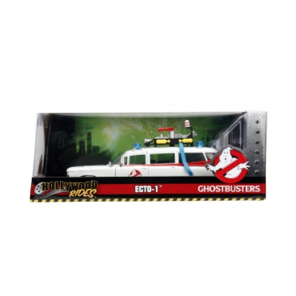 Ghostbusters 1:24 Scale Ecto-1 Die-Cast Model – Toy Kingdom South