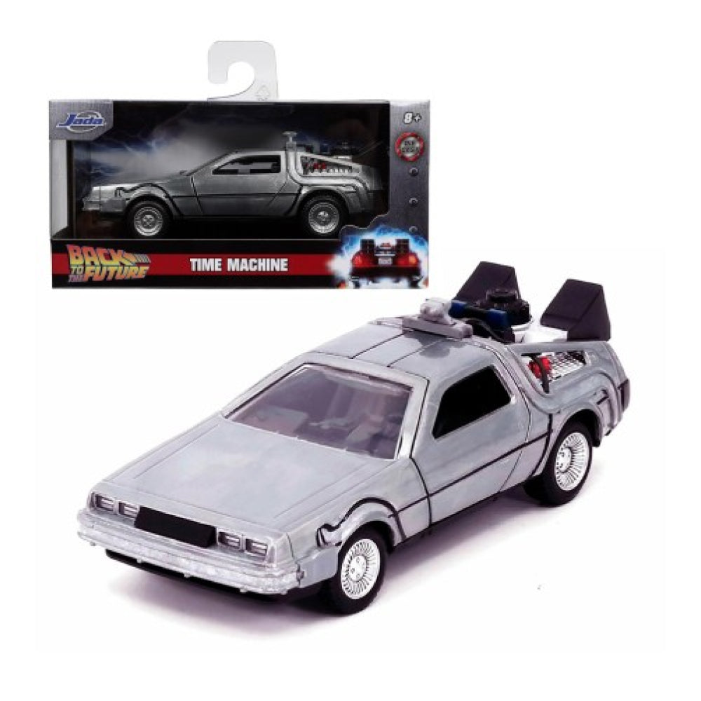 1:32 Scale Time Machine Back To The Future 1 Vehicle – Toy Kingdom