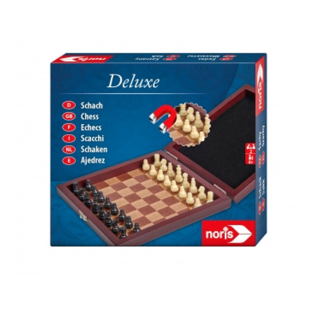 Deluxe Magnetic Chess In Wooden Box