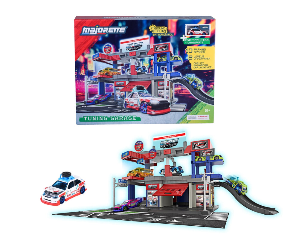 Majorette JDM Legends Tuning Garage + 1 Vehicle – Toy Kingdom