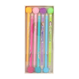 Top Model Pom Pom Colored Pencil Set