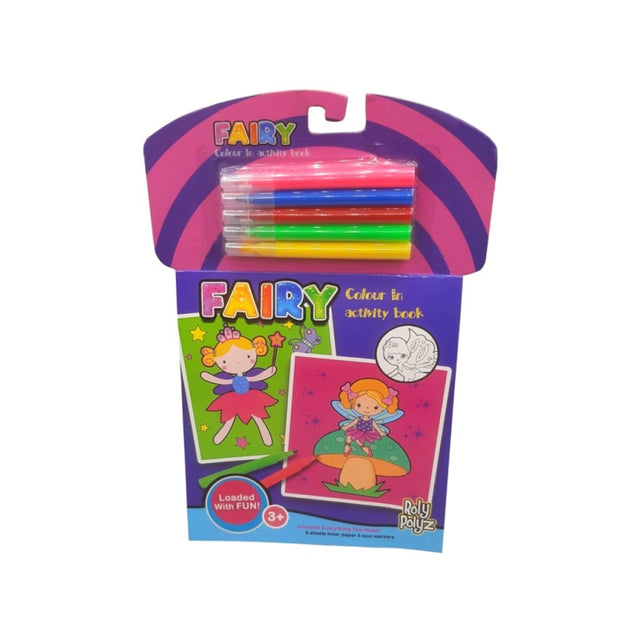 Colour In Fairy Activity Book