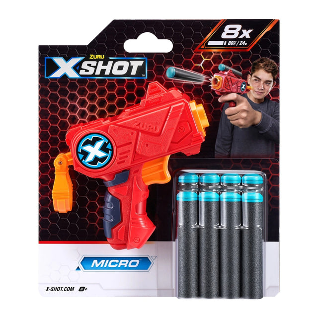 X-Shot Excel Micro Blaster 8 Darts