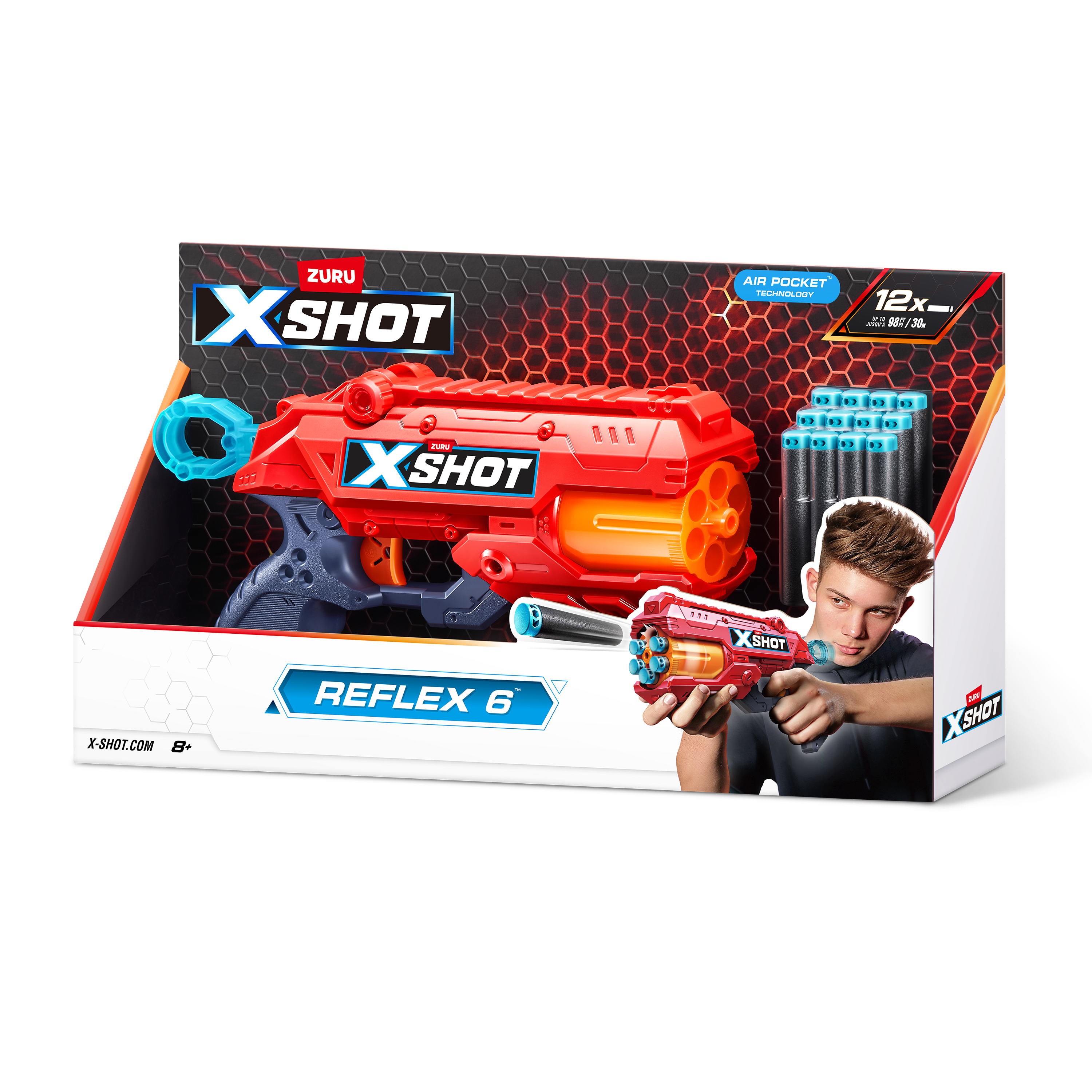 XSHOT Excel Reflex Blaster with 16 Darts – Toy Kingdom South Africa